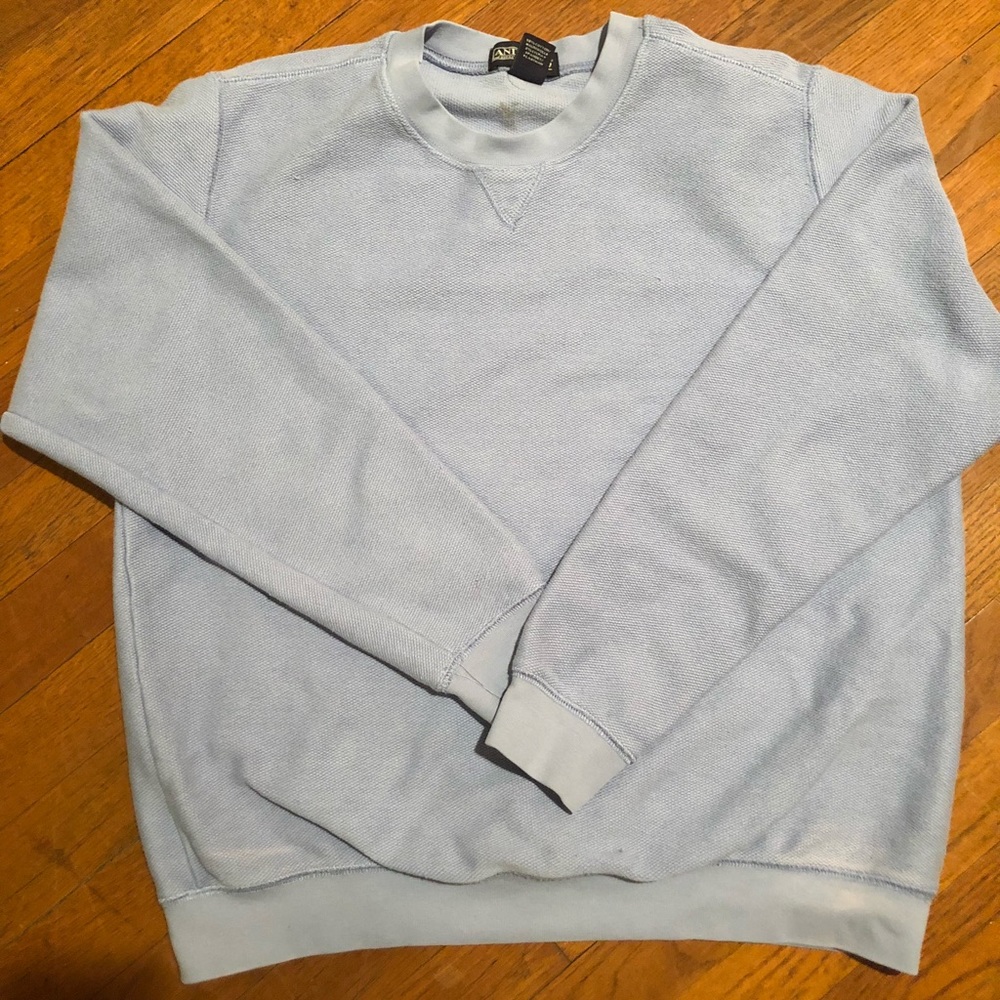 Land’s End Light blue crew neck sweatshirt